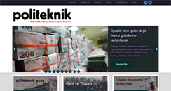 Desktop Screenshot of politeknik.org.tr